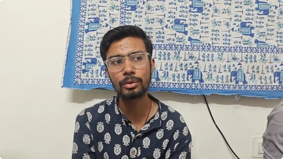 An interview subject in Rehearsing for Life