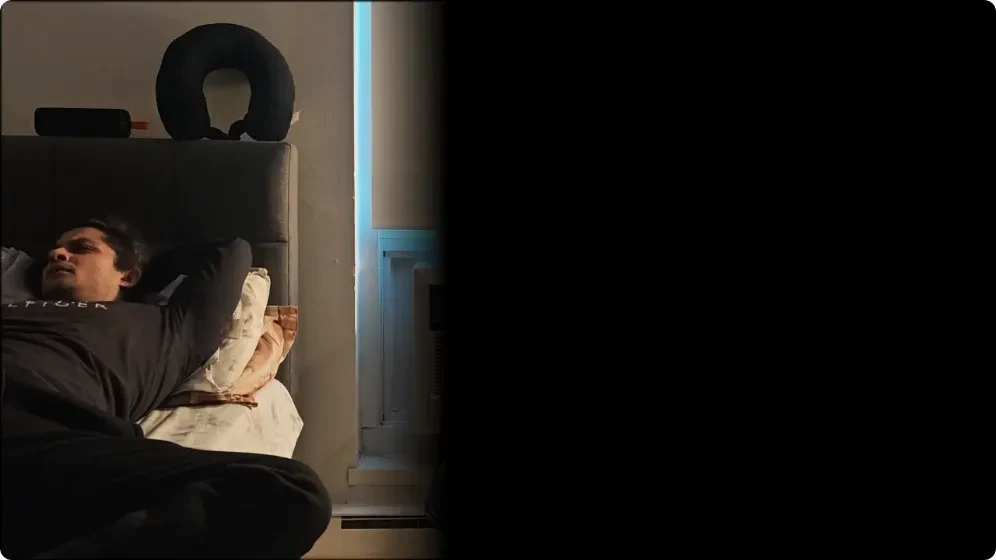 A bedroom scene from Third Time’s the Charm